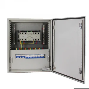 E-Abel electric circuler box gang switch distribution penal box with rotary switch case and box