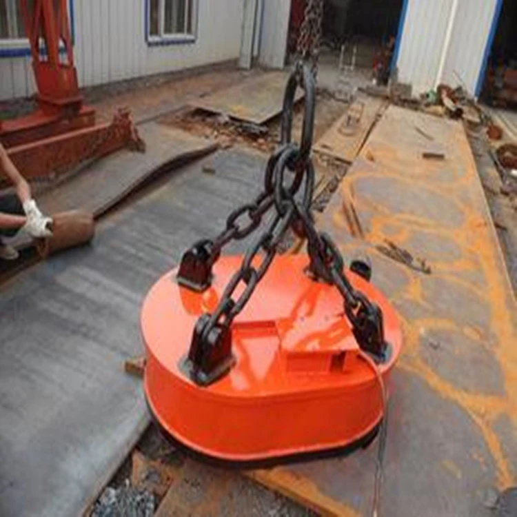 easy installation excavator crane magnet custom cargo lifting electromagnet lifting electromagnetic for clamping steel billet