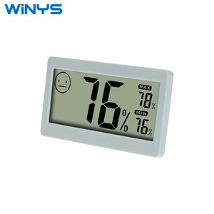 Multifunction Digital Display Indoor Temperature and Humidity Gauge Meter  Thermometer Hygrometer - China Digital Thermometer Hygrometer, Thermometer  Hygrometer