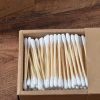 Eco-Friendly Natural Biodegradable Bamboo Cotton Buds in 200PCS Drawer Kraft Box