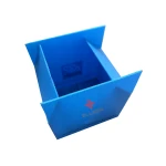 Eco-Friendly Plastic Corrugated PP Plastic Box, Corrugated Foldable Box