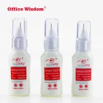 Eco-Friendly quick dry fluid metal tip liquid paper correction pen white colored correction fluid