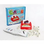 Educational toys english word learning spelling matching board games for kids early education