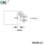 EKOO HARDWARE supply all kinds of glass door spring hinge