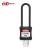Import Elecpopular Industry Colorful 76mm Insulation Shackle Safety Nylon PA Padlock from China