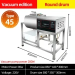 Electric Automatic Rotary Vacuum Marinator machine for Meat Pickle Food Processing Machines