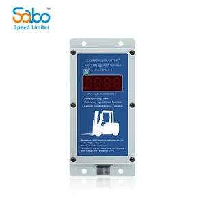 Electric Diesel Forklift Truck Speed Alarm And Forklift Speed Limiter With Sound And Light Alarm