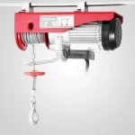 Electric rope pulley hoist wire rope pulling electric portable harbour freight electric hoist