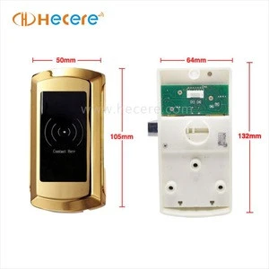 Electronic Hidden RFID Card Cabinet Lock for Lockers