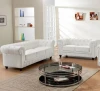 Elegant Living Room Furniture Leather Sofa Set 3+2+1