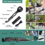 Emergency EDC Survival Tools 69 in 1 SOS Earthquake Aid Equipment Fishing Hunting Camping Hiking Survival Gear Kit