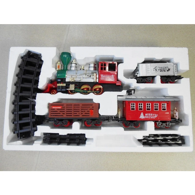EN71/ROHS promotional toy B/OChristmas Train with music&amp;light for Christmas gift