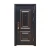 Import European design superior quality black bulletproof front metal stainless steel doors security steel exterior door from China