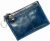 Import European style leather small coin wallet mini purse women zipper custom coin purse from China