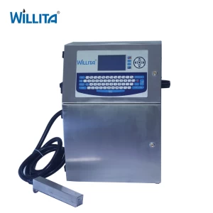 Expiry Date Labels Printing Stamping Machine For Paper/Plastic Bag/Pet Bottle