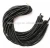 Import F6679 black soft dread lock hair extension,synthetic hair weave dread lock from China