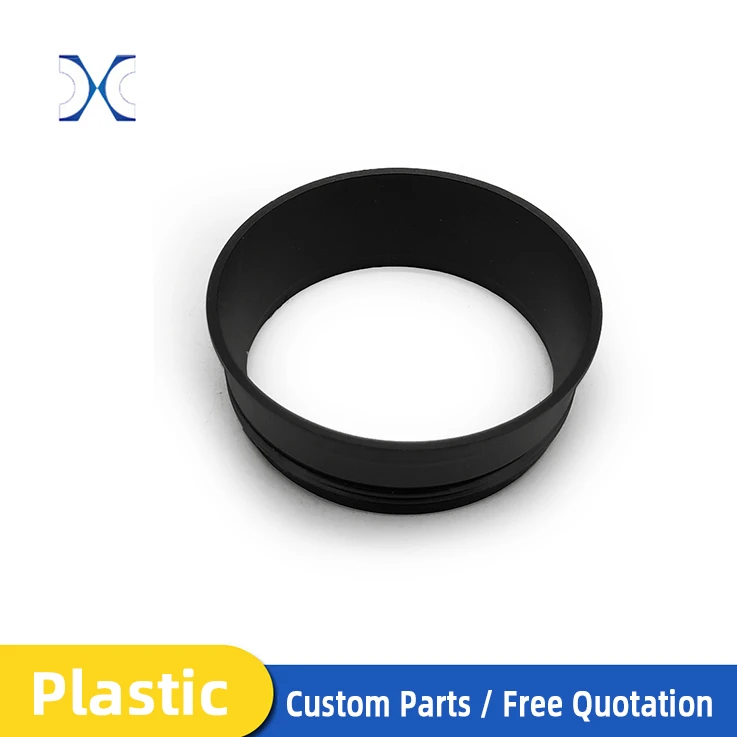 Fabrication Milling Parts Services  Black/White Pom Plastic Machining