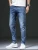 Import Factory custom high quality comfortable washed denim jeans fashion blue straight mens jeans from China