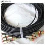 Factory customized aramid braided hydraulic hose pipe pressure test hose