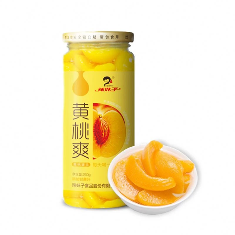 Factory Direct Price New Products Canned Fruit Yellow Clingstion Peach