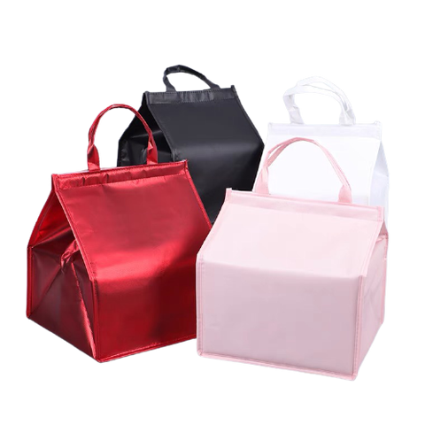 Factory direct sale insulated logo beach bottle lunch shopping tote custom breastmilk cooler bag