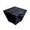 Factory Direct Sale Square Portable Folding Travel Camping Barbecue Grills Outdoor Foldable Bbq Grill Stove