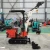 Import Factory direct sales chinese mini excavators new price mini excavator mini excav with rotary track from China