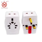 Factory direct sell SE-607W multi UK plug adapter adaptor