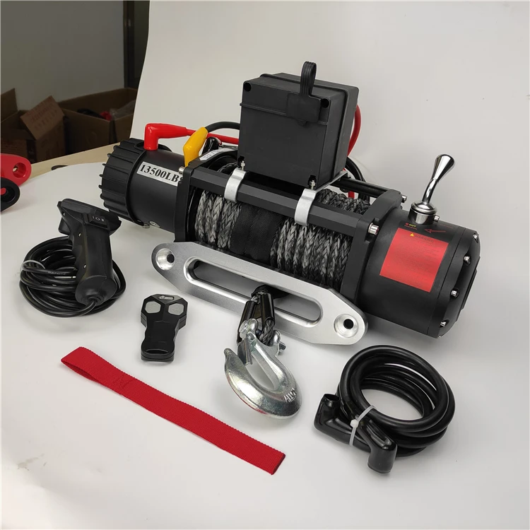Factory direct supply electric winch kit 13500lb 12v winches
