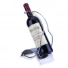 Factory Direct Wholesale Stainless Wine Bottle Rack Desktop Display Single Bottle Holder
