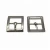 Import Factory Directly Customized Different Size Color Plating Alloy Metal Shoe Buckle Parts For Shoes Accessories from China