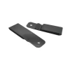 Factory price metal steel clip fabrication services black spring belt clip