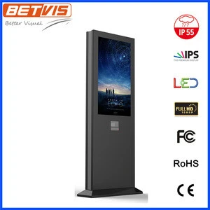 Factory Price OEM Outdoor Advertisement Player Kiosk with LCD Screen for Electronic Advertisements with User-friendly Software