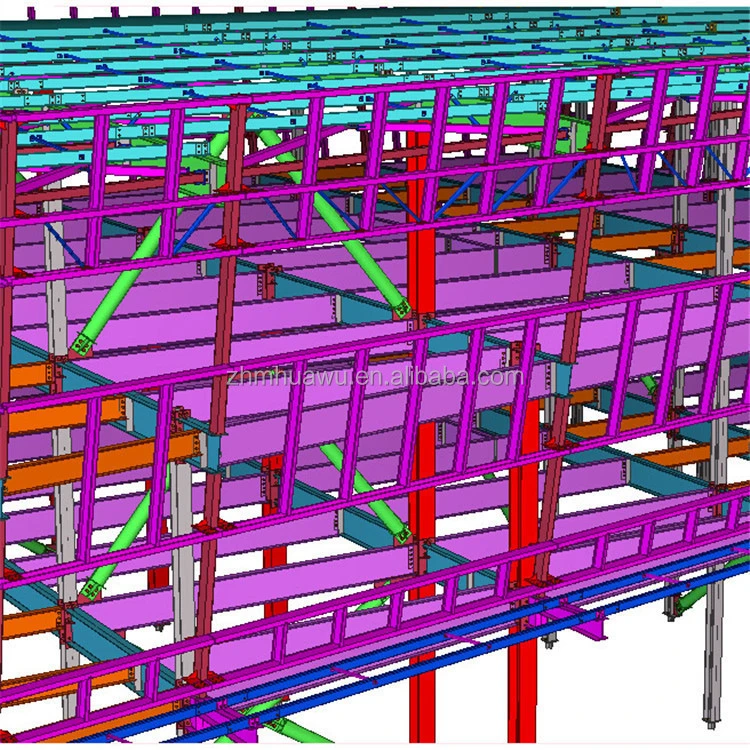 Factory Price Steel Structure Warehouse Building Plans Long-Span Structural