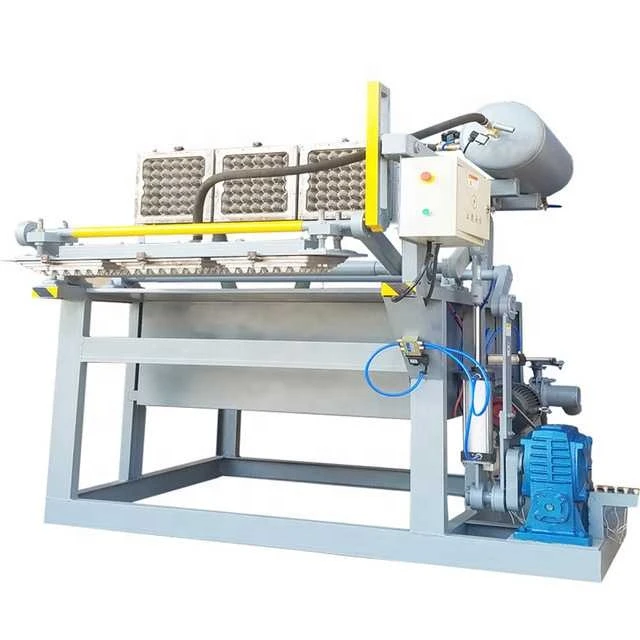 factory sales mini egg tray machine automatic small paper egg tray making machine and pulp molding machine