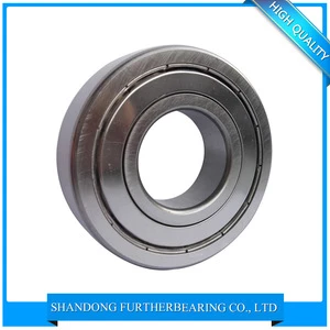 Factory Supplier cabinet guide sliding roller 6205 u-shaped deep groove bearings