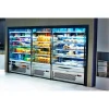 Factory supply air merchandiser refrigerated open display cabinet