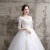 Import Factory Supply Cheap 2020 Newest Design V-neck floor length lace Brides Wedding dress from China