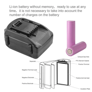 Factory Wholesale High Capacity Power Tool Battery For Worx WA3512