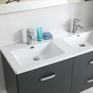 Fame New Design European Double Sinks Waterproof Bathroom Vanity