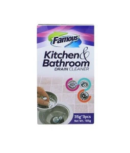 Famous brand kitchen &amp; bathroom drain cleaner for drainage mouth and bathtub
