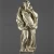 Import famous life size natural beige marble mercury statue sculpture from China