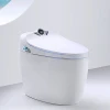 Fashion modern heated ceramic closestool auto flush electronic wc automatic bidet smart intelligent toilet
