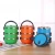 Import Fashionable Round Shape PP And Stainless Steel Food Storage Container Bento Lunch Box from China