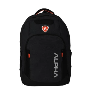 Fashionable tennis racket backpack with computer compartment