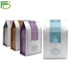 FDA Approved Block Flat Bottom Coffee Bag With Valve