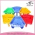 Import FDA CE LFGB tests-passed 100% new PP beach sand outdoor toys 2 kids 1one sandbox from China