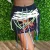 Import Female Fashion Clothes Sexy Bandage Women Skirt High Waist Patchwork Hit Color Asymmetrical Short Mini Skirts from China