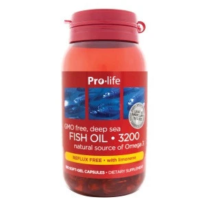 Fish Oil 3200 | Source of Omega 3, Support Heart, Brain, Joint and Eye Health