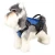 Import fleece inside keep the pets warm Dog Burst Harness Pet Plush Vest Harness Dog Buckle Training Harness from China